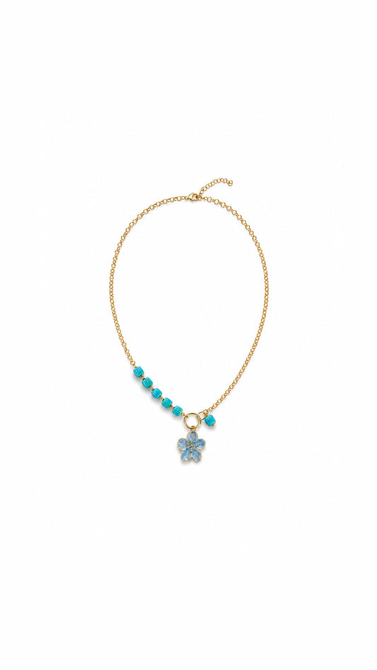 Colección verano: Collar Caribella Azul