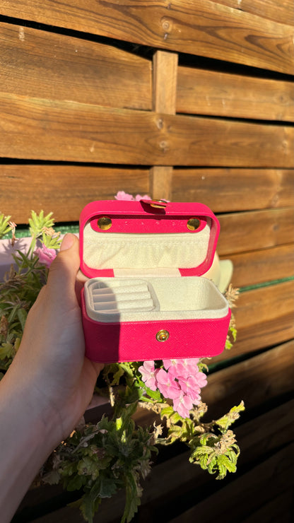 Colección verano: Mini joyeros purpurina