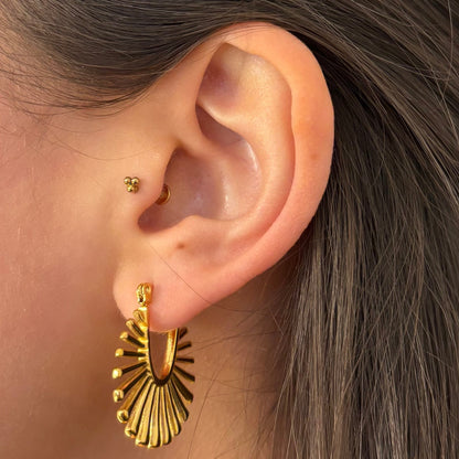 Pendientes Palmera
