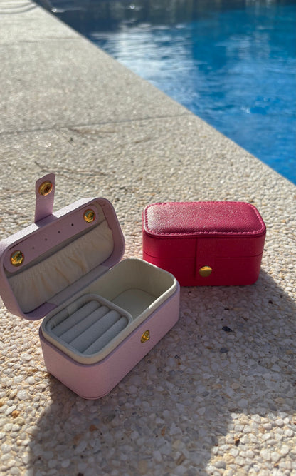 Colección verano: Mini joyeros purpurina
