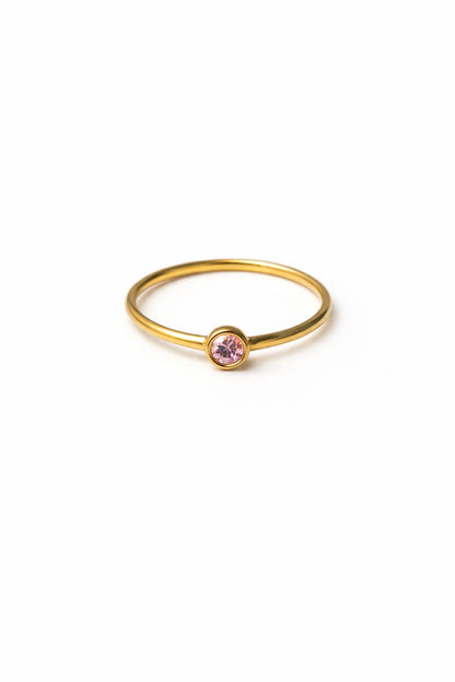 Anillo Luz rosa