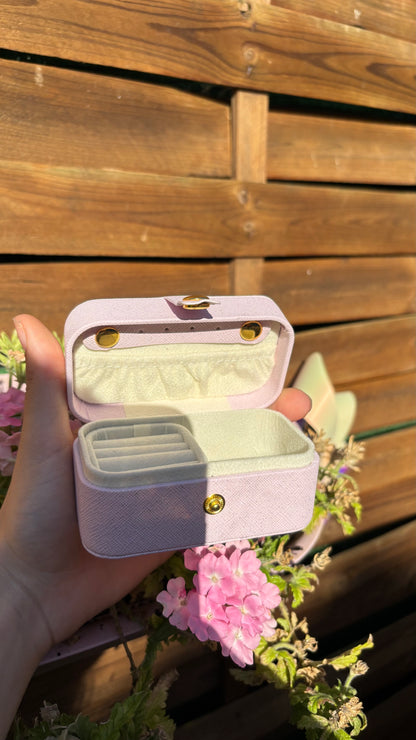 Colección verano: Mini joyeros purpurina