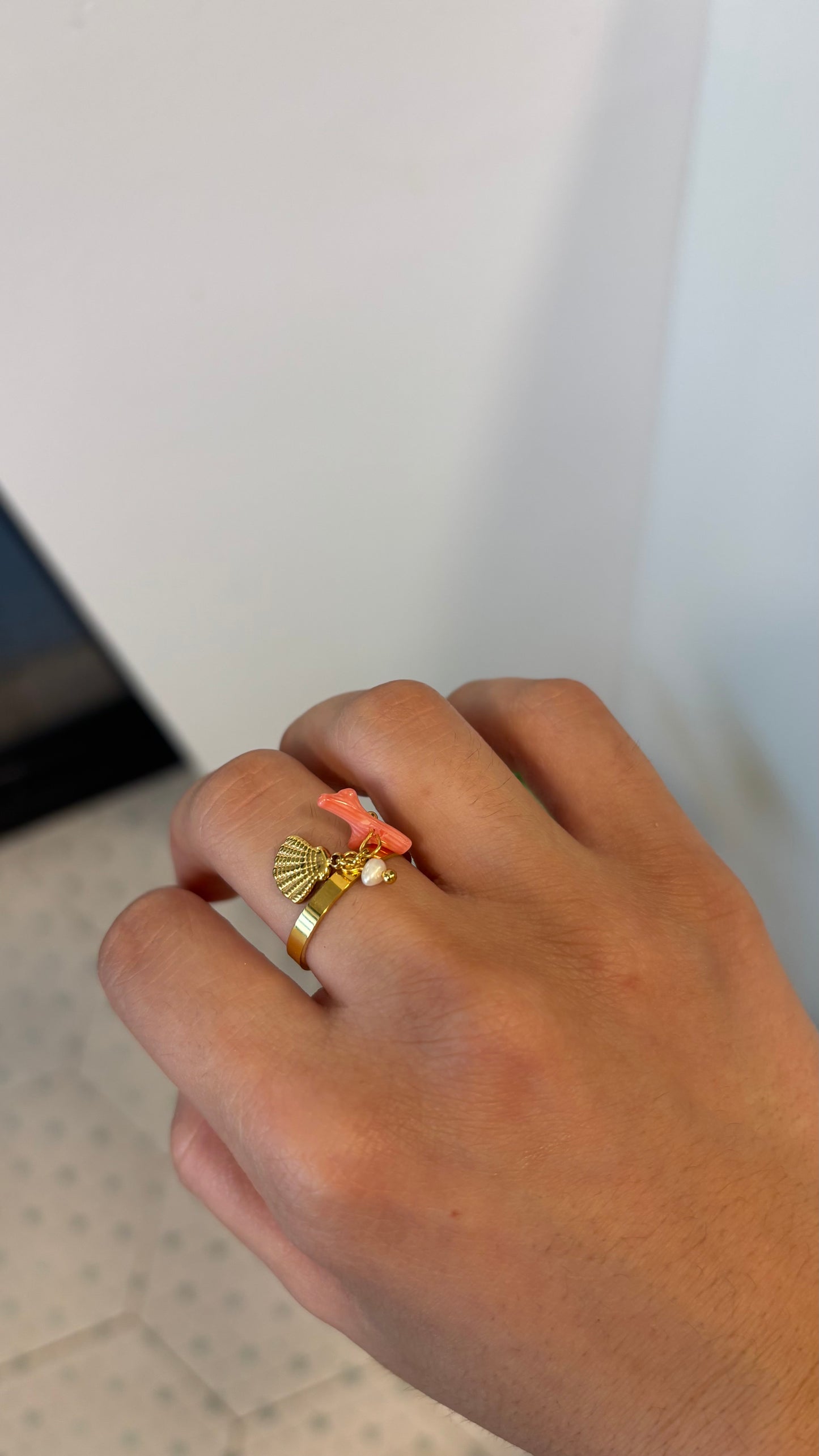 Colección verano: Anillo Coral