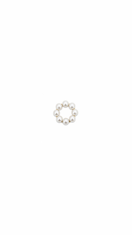 Charm Aro perlas