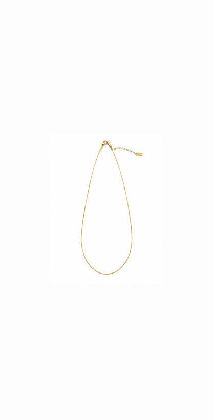 Cadena mini Snake lisa (personalizable Charms)
