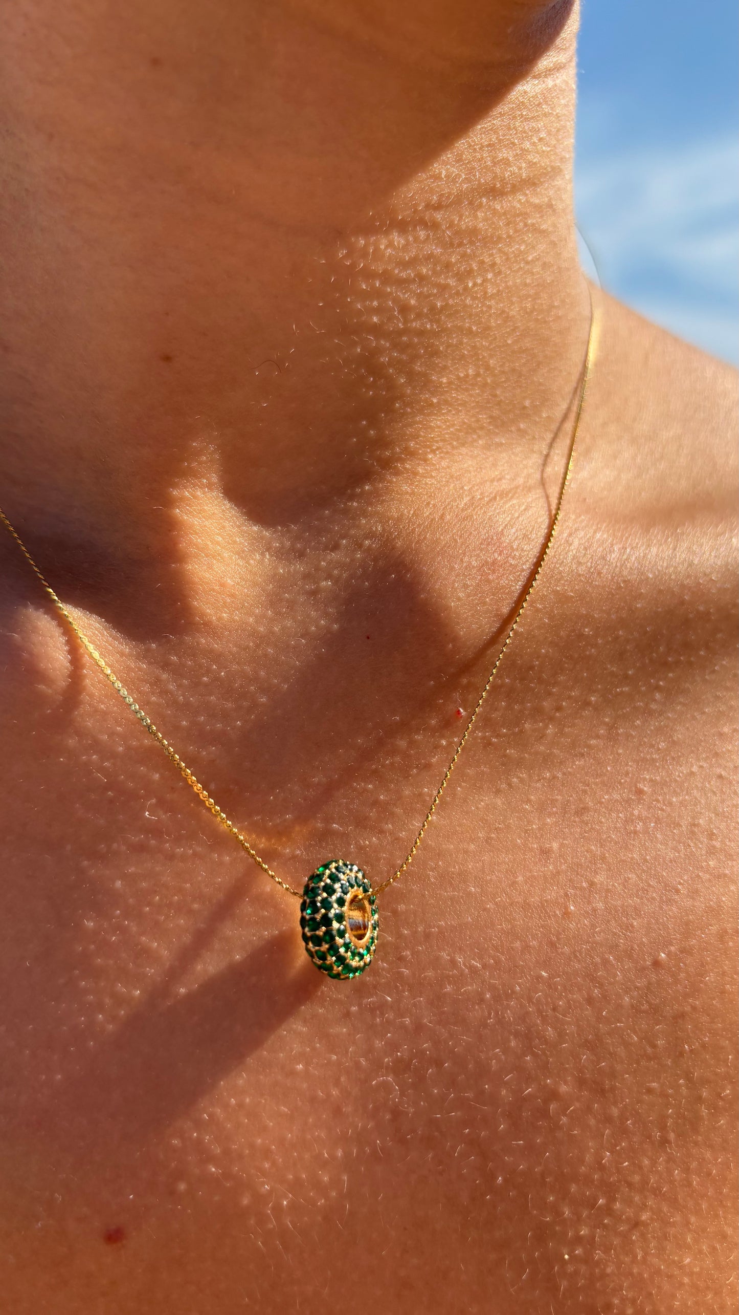 Cadena mini Snake lisa (personalizable Charms)