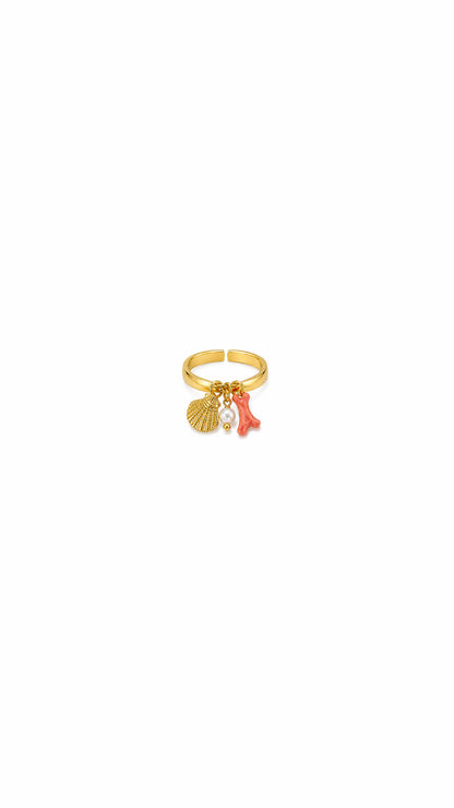 Colección verano: Anillo Coral