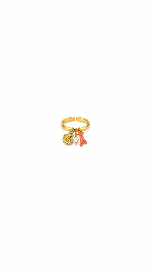 Colección verano: Anillo Coral