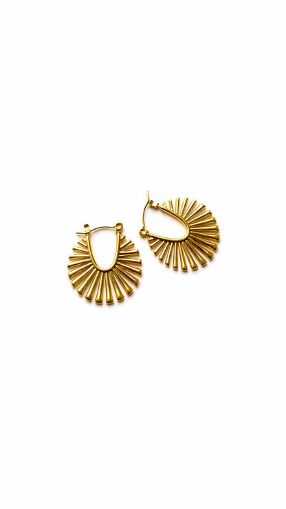 Pendientes Palmera